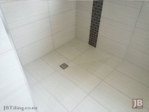 Bathroom tiled in West Auckland