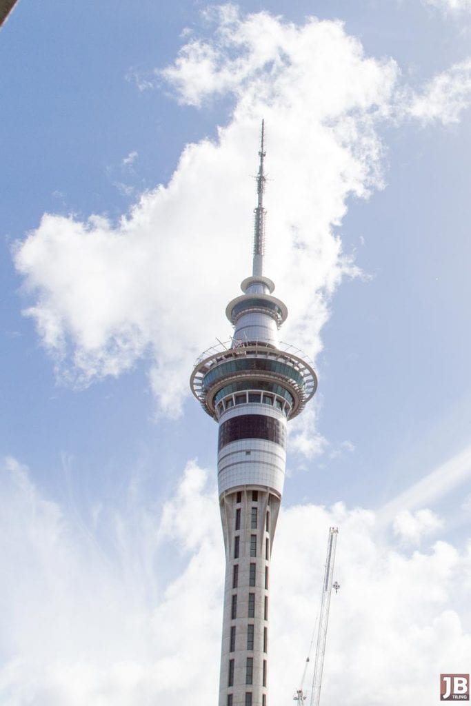 The Sky Tower In Auckland City